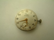 Vintage GENTS RECORD  107  Hand Winding watch Movement Working