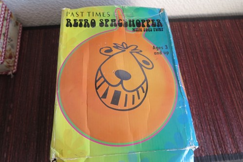 Retro spacehopper toy - retro,