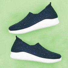Lilley Womens Shoes Blue