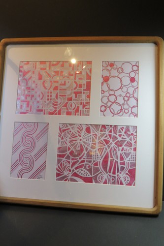 Large painting abstract - painting, of
