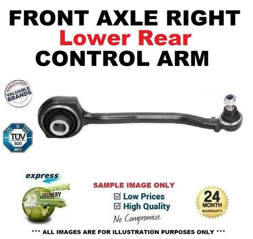 Front axle right lower rear - right,