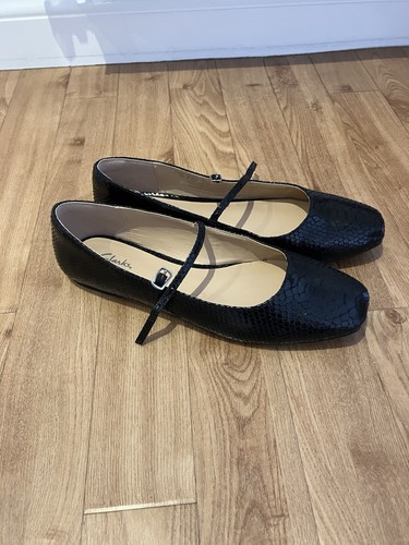 Clarks women flat shoes size - shoes,