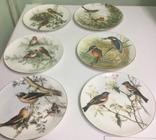 Coalport John Gould’s Birds Of Great Britain 6 Plates