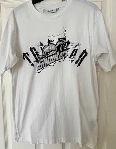 Trapstar shooter shirt white - shooter, t-shirt
