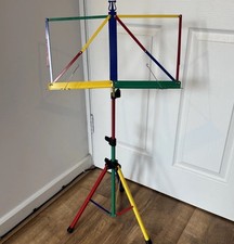 Music stand & Bag - vintage, kids, multicoloured, retro 
