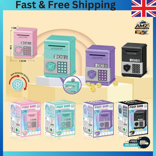 Kids atm piggy bank - kids,
