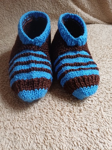 Mens hand knitted