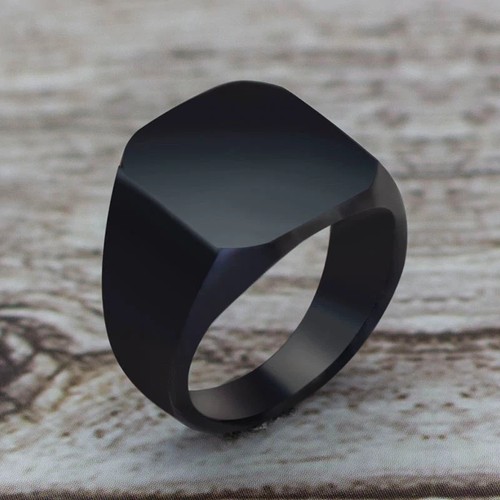Black stainless steel men - steel, men’s