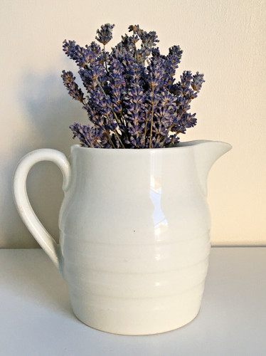 Vintage ironstone ceramic milk - vintage,