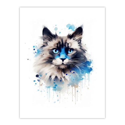 Birman cat lovers gift - cat,