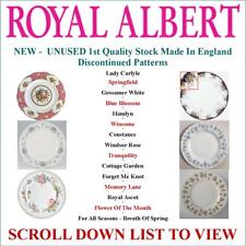 Royal Albert China VARIOUS PATTERNS NEW 1st Quality STOCK SCROLL DOWN LIST