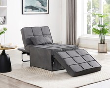 Single Seater Sofa Bed Ottoman