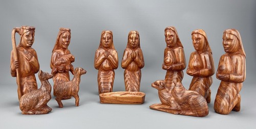 Vintage african hand carved - vintage,
