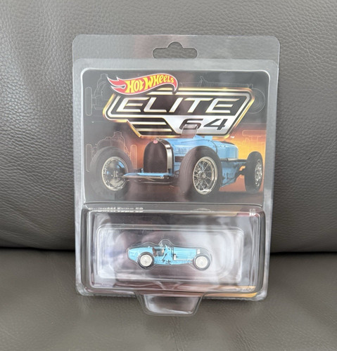 Hot wheels elite - hot, bugatti