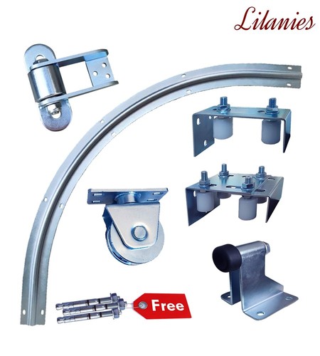 Curved fold radius gate - curved,
