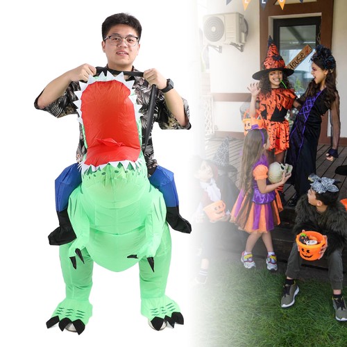 Inflatable dinosaur costume - inflatable,