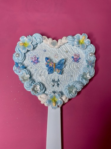 Handmade deco heart mirror - handmade,