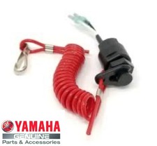 OEM Genuine Yamaha Stop Switch & Lanyard For Outboard  / 703 Remote Control Box