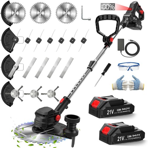 Cordless strimmer with 2x2 - strimmer,