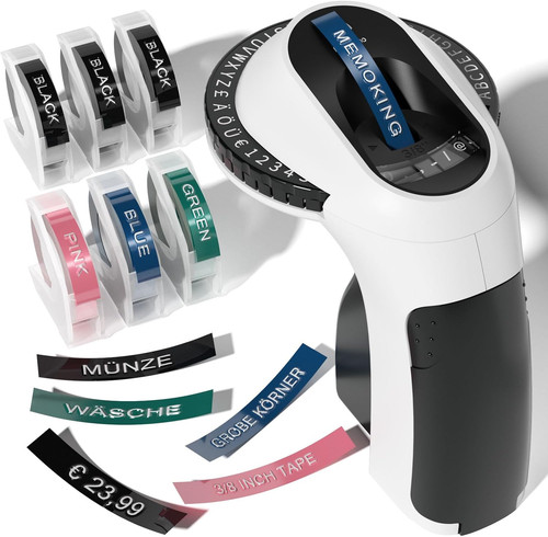Embossing label maker machine - label,