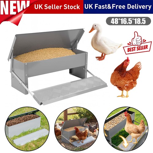 Auto chicken treadle feeder - auto,