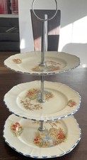 Vintage Coronet Ware 3 Tier Cake Stand 
