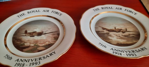 Raf commemorative plates - raf, plates,