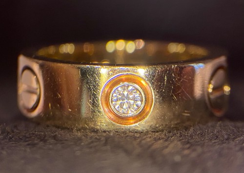 Cartier love ring 18k yellow - cartier,