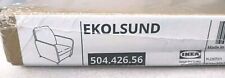 Ikea EKOLSUND Recliner Armchair Slipcover Gunnard Dark Gray New Sealed
