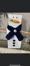 Wooden Snowman Indoor