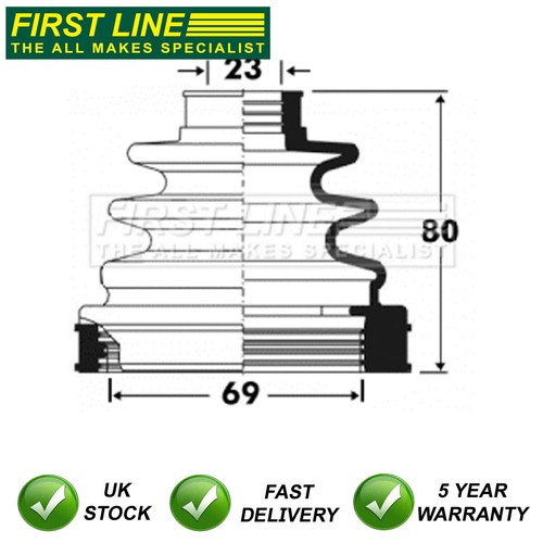 Joint boot set - cv,