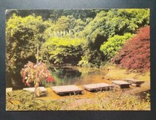 Postcard of The Golden Orfe Pool in Chartwell, Westerham, Kent. Post dated 1983.