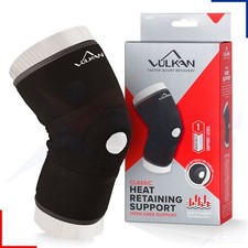Vulkan Neoprene Knee Support Open Patella Sprain Ligament Pain Relief Brace