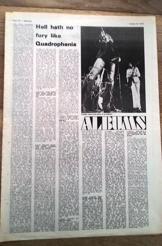 The who quadrophenia album - the,