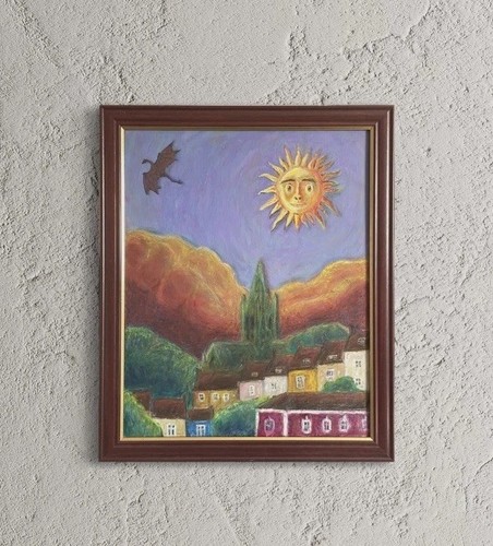 Original surrealistic painting