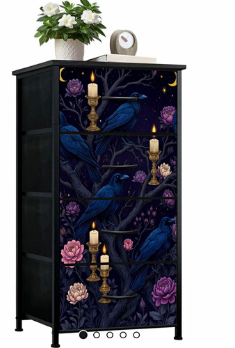 Drawer fabric chest of - 5-drawer,