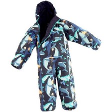 Selk'bag Kids Recycled Sleeping Bag Suit Camping Warm Hiking Deep Sea