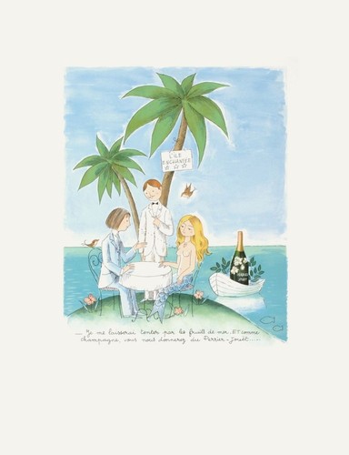 Raymond peynet lithograph - raymond, i
