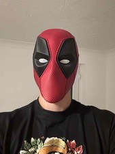 Deadpool Wearable 3D Printed Mask Helmet. Perfect for both Cosplay or Display!
