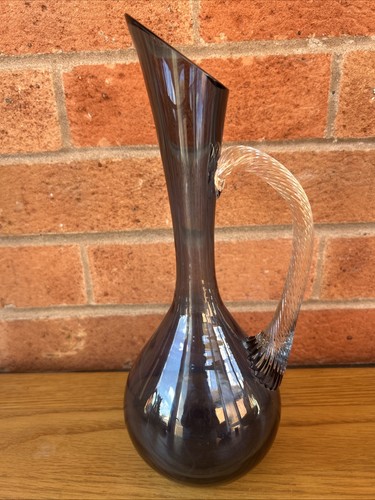 Italian venetian blue glass - blue,