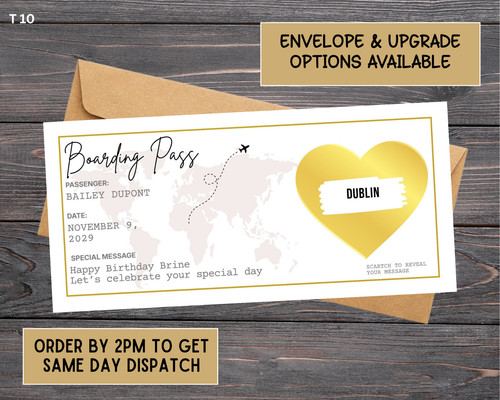 Personalised digital scratch - personalised,