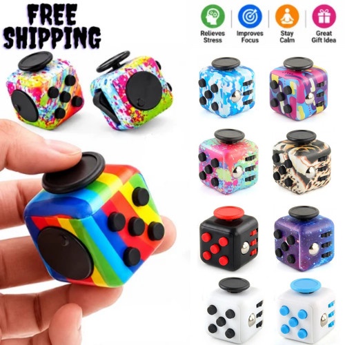 Fidget cube spinner stress - spinner,