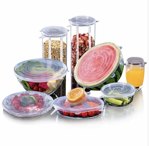 Set silicone lids food - set,