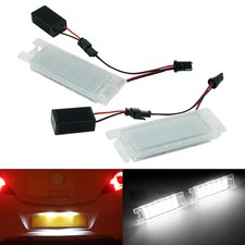 2x LED Licence Number Plate