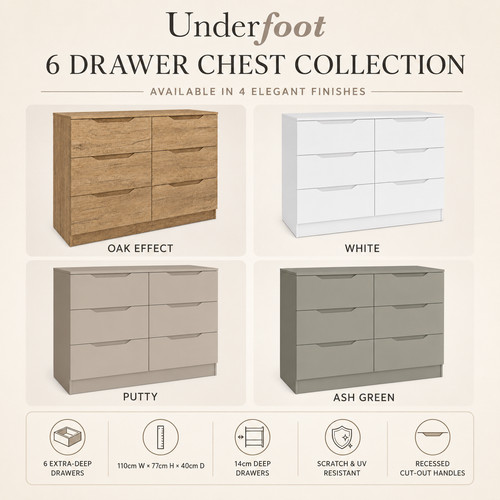 Large wide chest drawers - large,