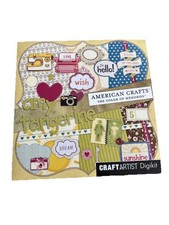 Amy Tangerine- Serif Craft Artist American Crafts digikit papercrafting CD Rom