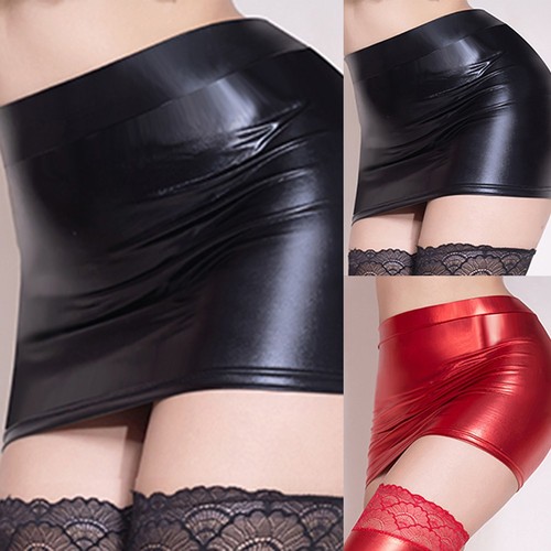 Womens shiny latex effect - shiny,