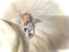 Polymer clay baby ,artist