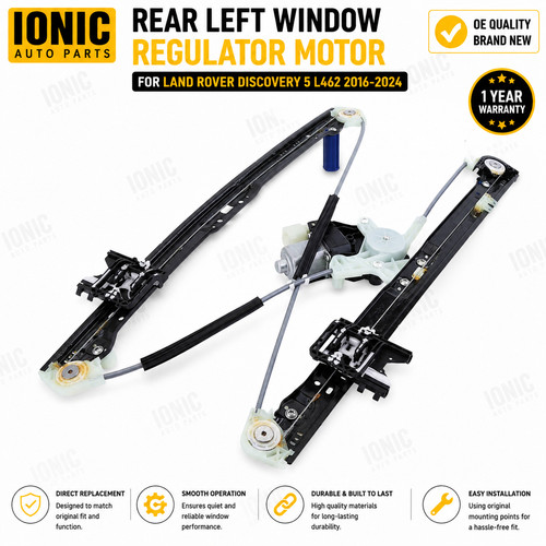 Rear left window regulator - rear,
