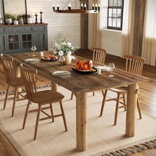 63 Inch Solid Wood Dining